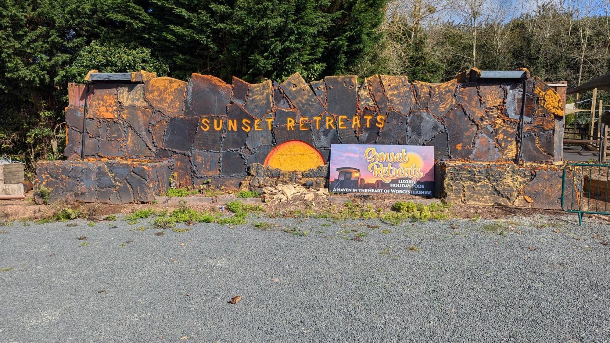 Sunset Retreats Safari Tent Ombersley Luaran gambar