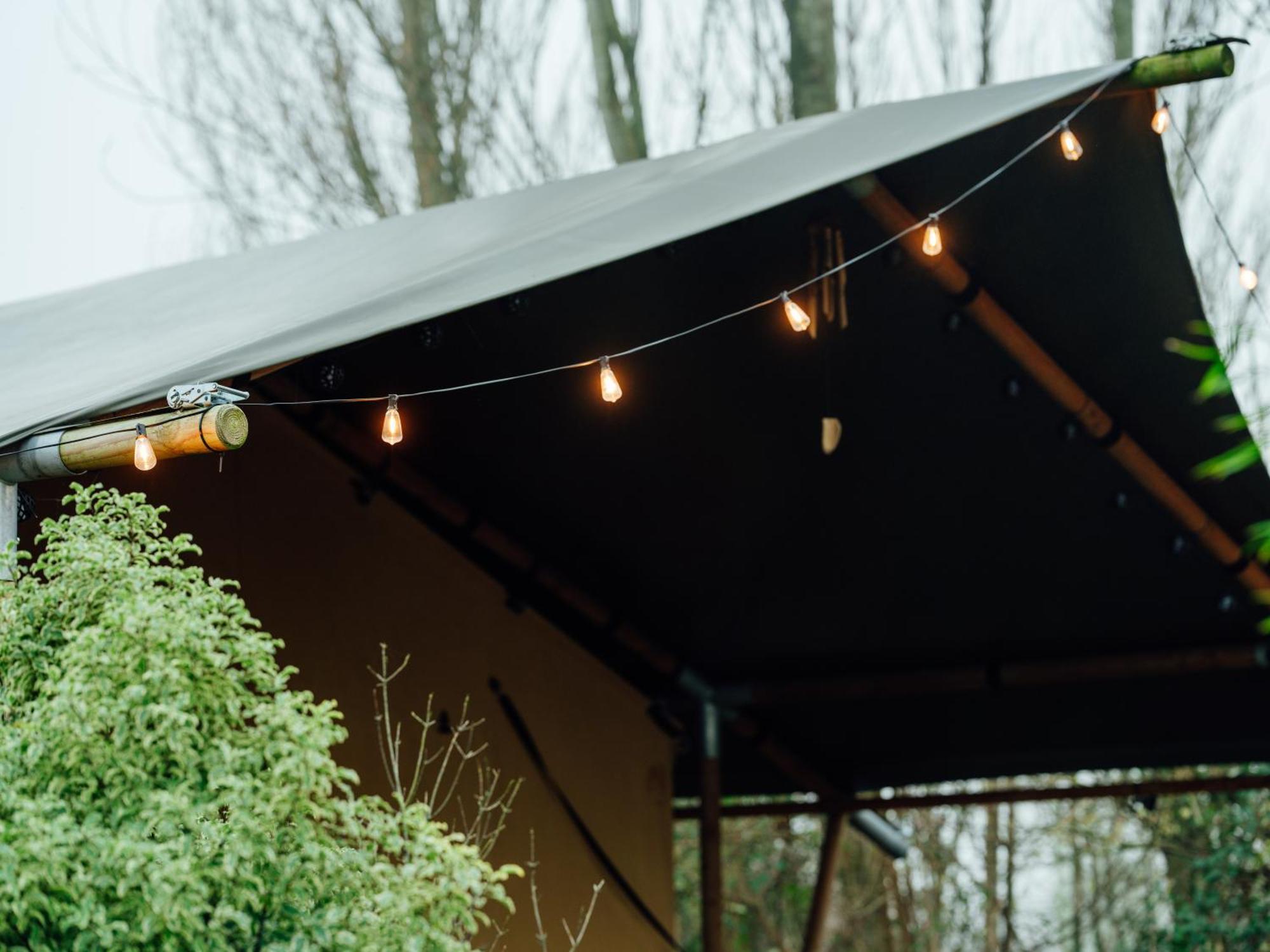 Sunset Retreats Safari Tent Ombersley Luaran gambar